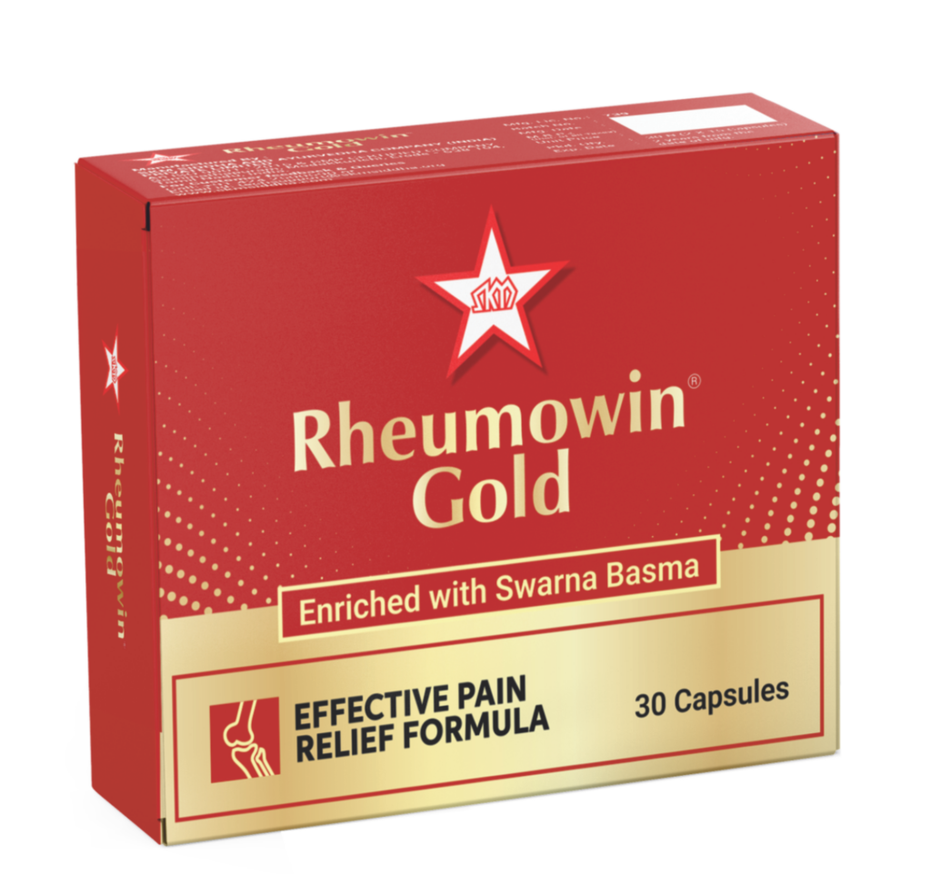 Препарат Rheumowin Gold (со Сварна Бхасмой) — 30 шт.