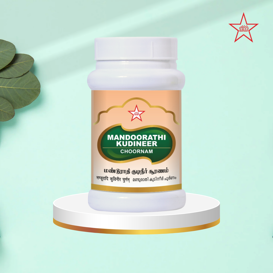 Мандуратхи Кудинир Чурнам — 100 г [MANDOORATHI KUDINEER CHOORANAM — 100GMS]