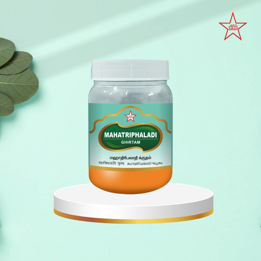 МАХАТРИФАЛАДЬЯ ГРИТАМ — 150 г [MAHATRIPHALADYA GHRTAM — 150GMS]