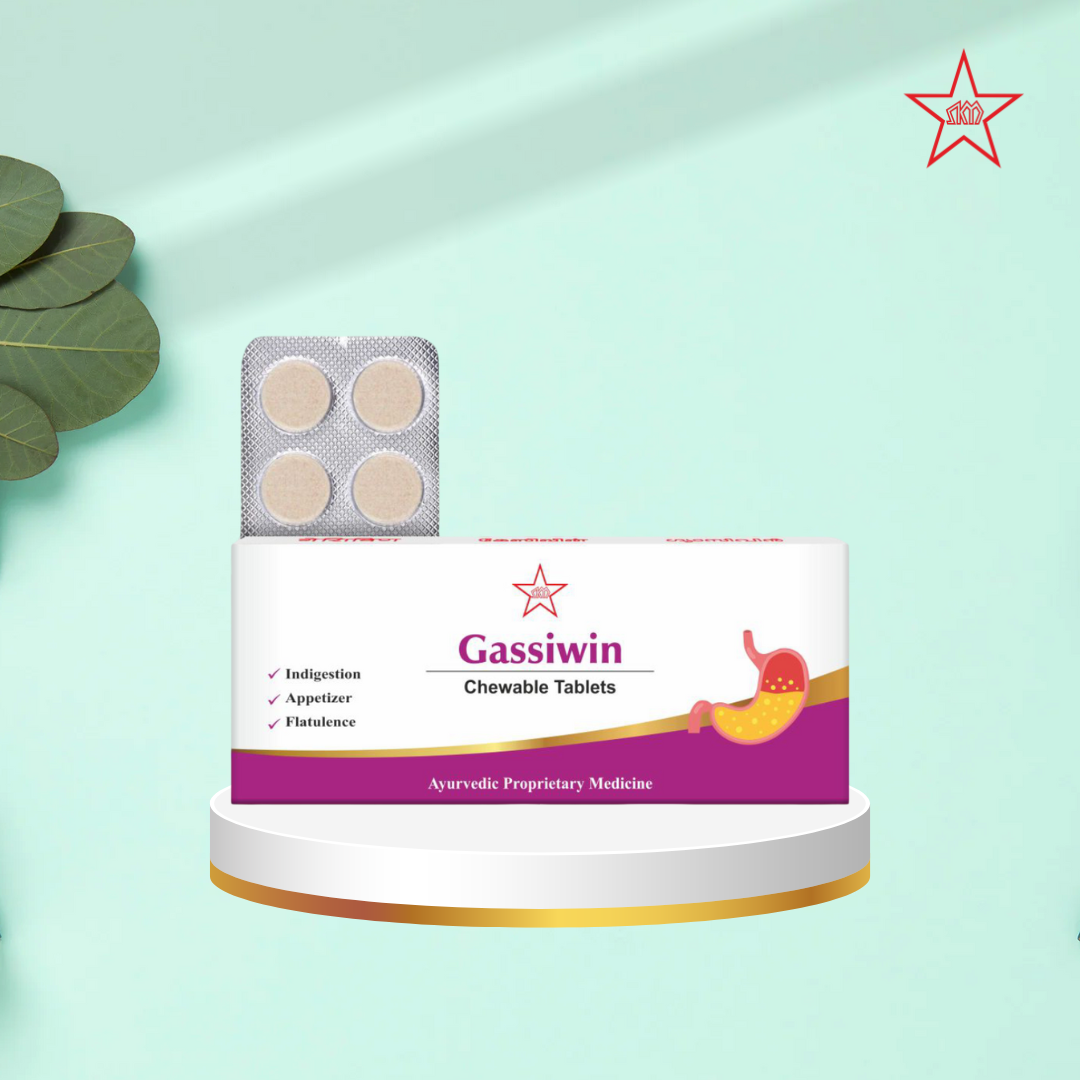 Гассивин Жевательные Таблетки 100 шт (550 мг) [Gassiwin Chewable Tablet — 100NOS]