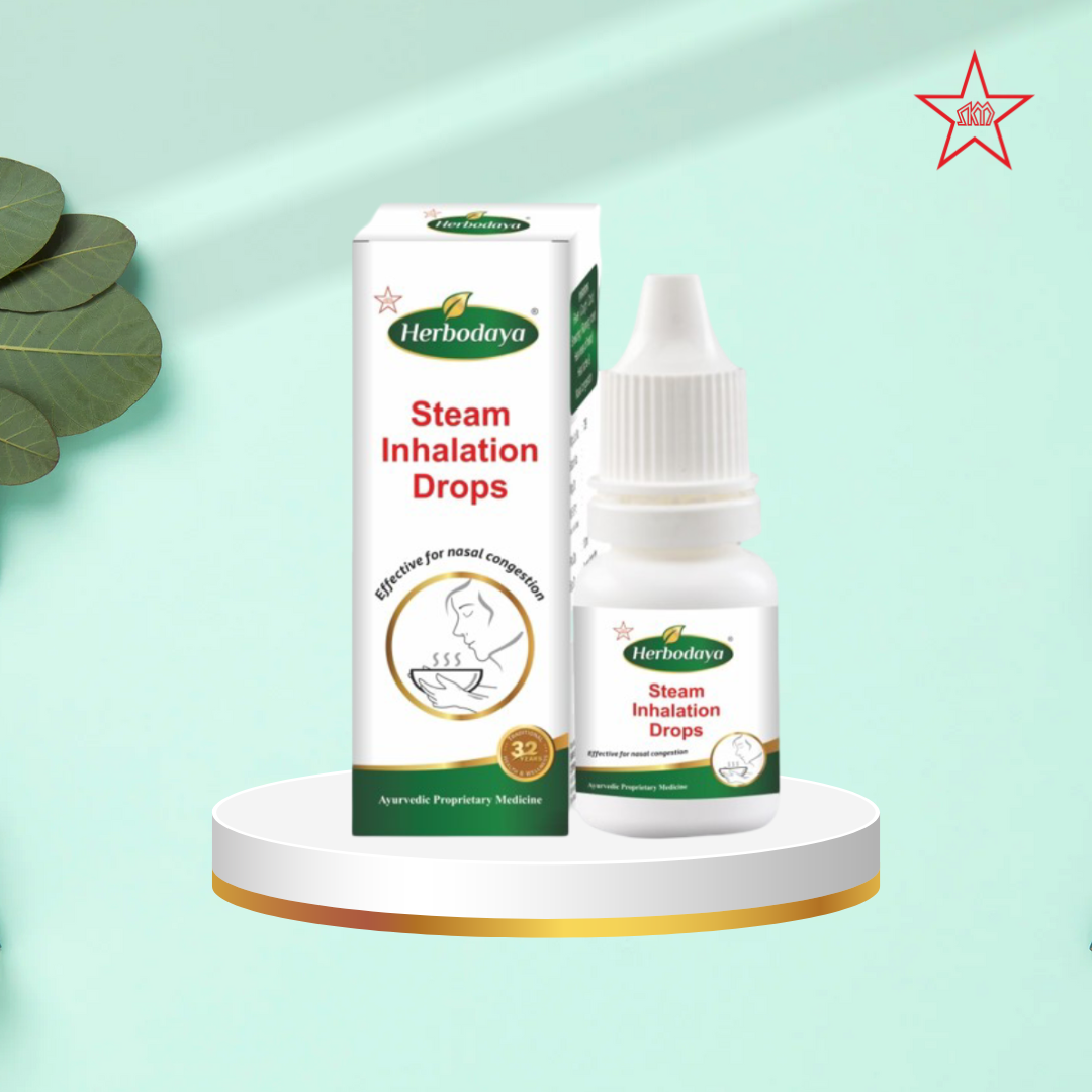 Аюрведические капли для ингаляций H.STEAM — 10 мл