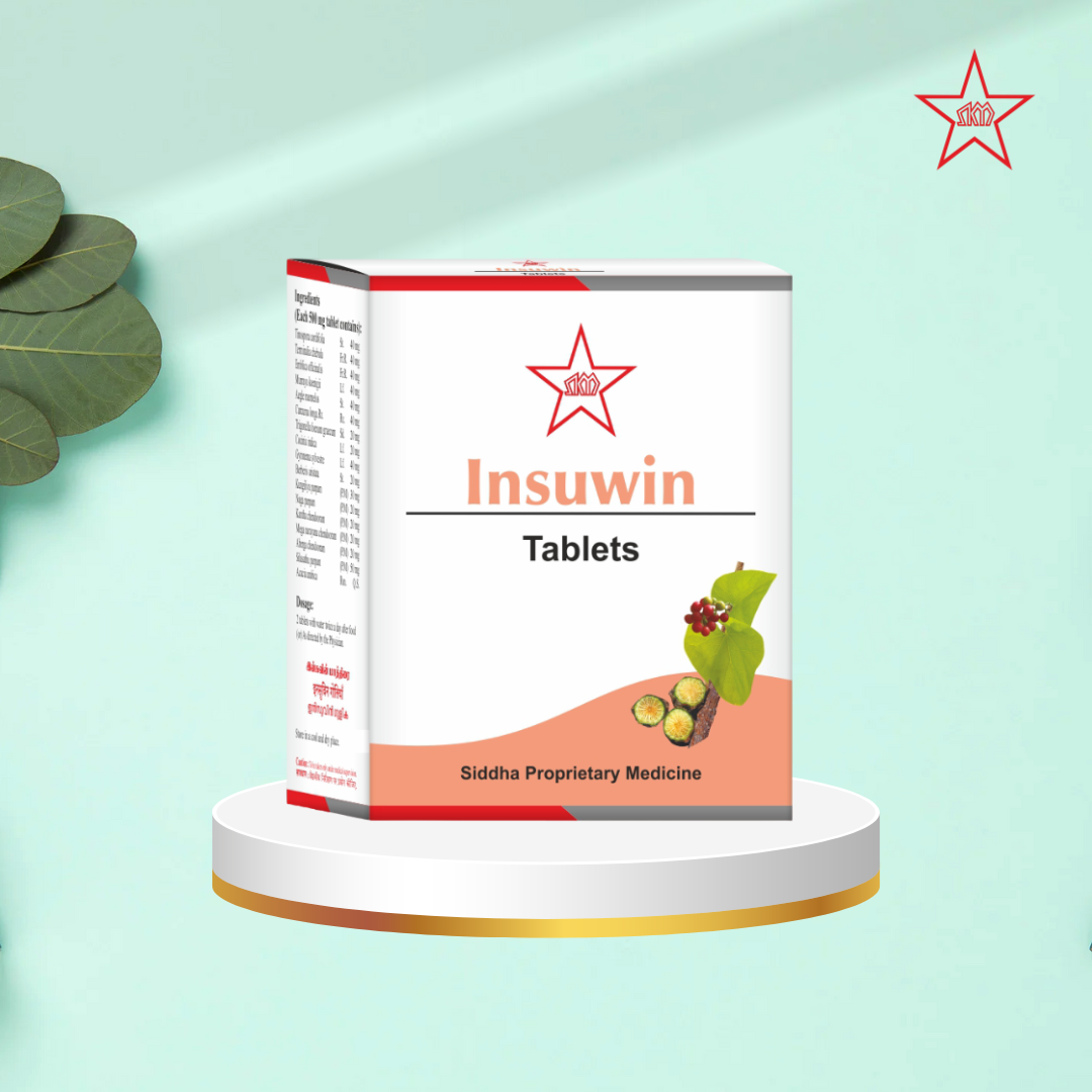 Инсувин Таблетки 100 шт (500 мг) [Insuwin Tablets — 100NOS]