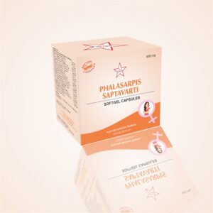 ФАЛАСАРПИС САПТАВАРТИ СОФТГЕЛЬ КАПСУЛЫ (10X10) 100 ШТ (650 МГ) (PHALASARPIS SAPTAVARTI SOFTGEL CAPSULES - (10X10) 100NOS(650MGM))