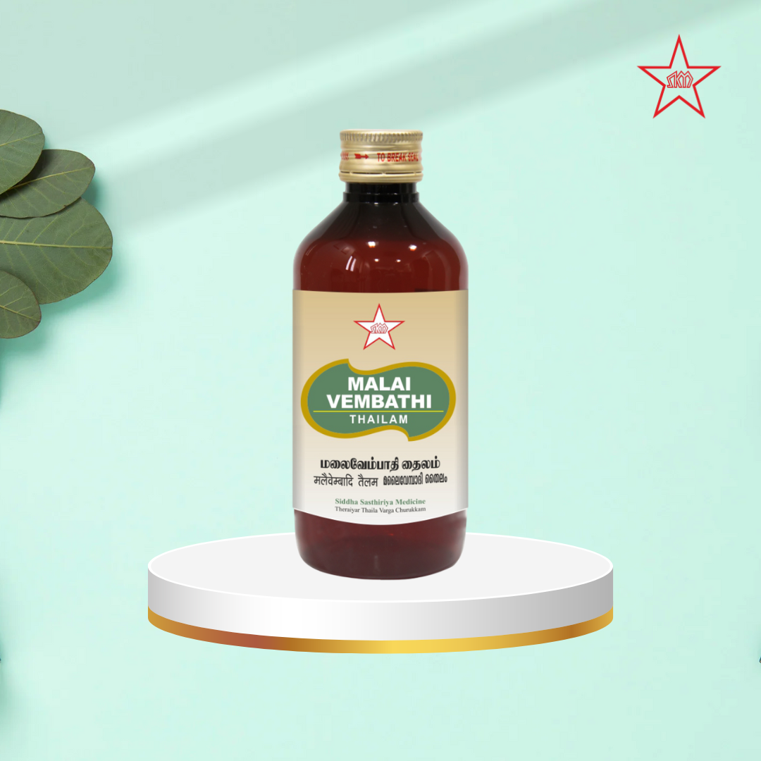 МАЛАЙ ВЕМБАТХИ ТАЙЛАМ 100 МЛ (MALAI VEMBATHI THAILAM — 100ML)