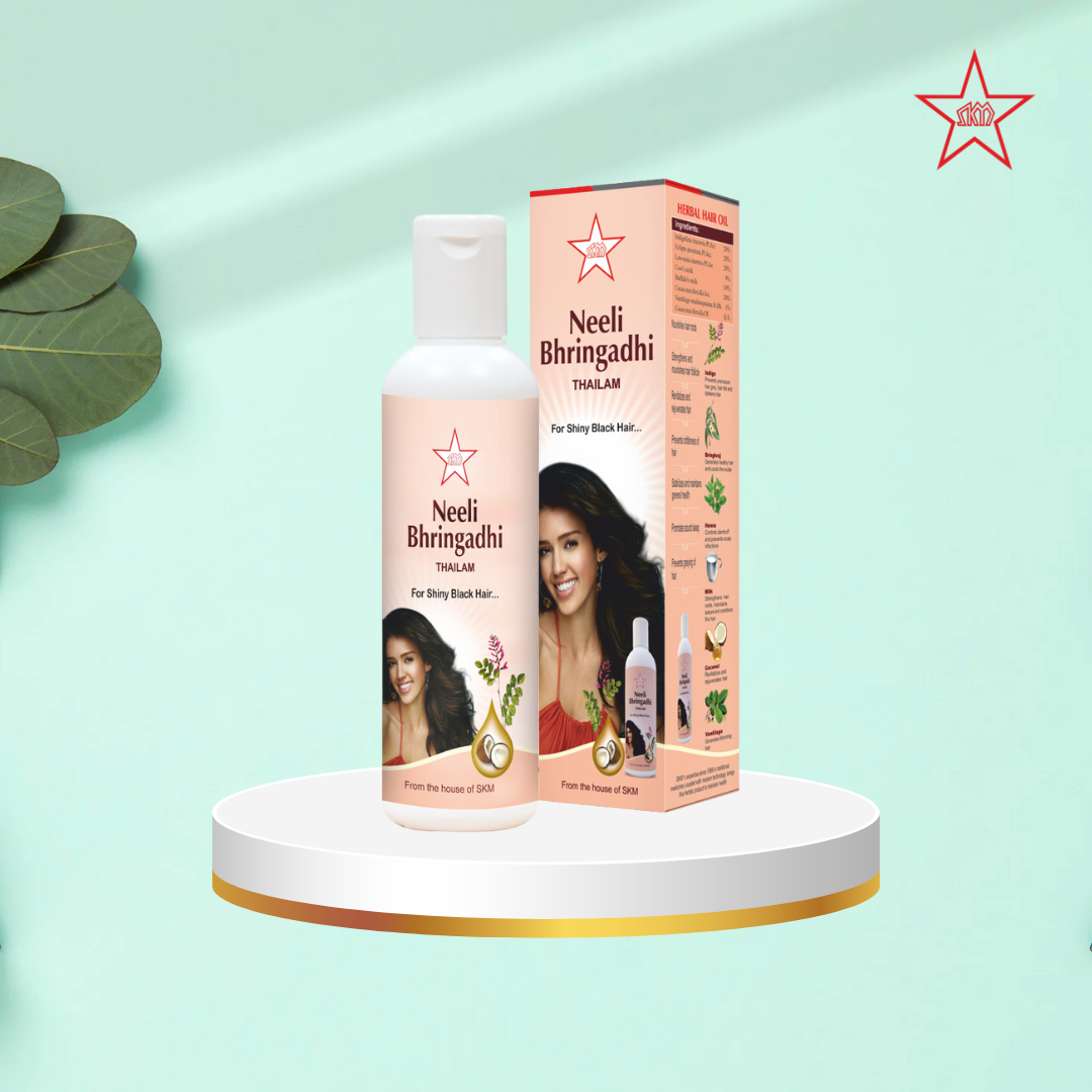 НИЛИ БРИНГАДИ ТАЙЛАМ 200 МЛ (NEELI BHRUNGADHI THAILAM — 200ML)