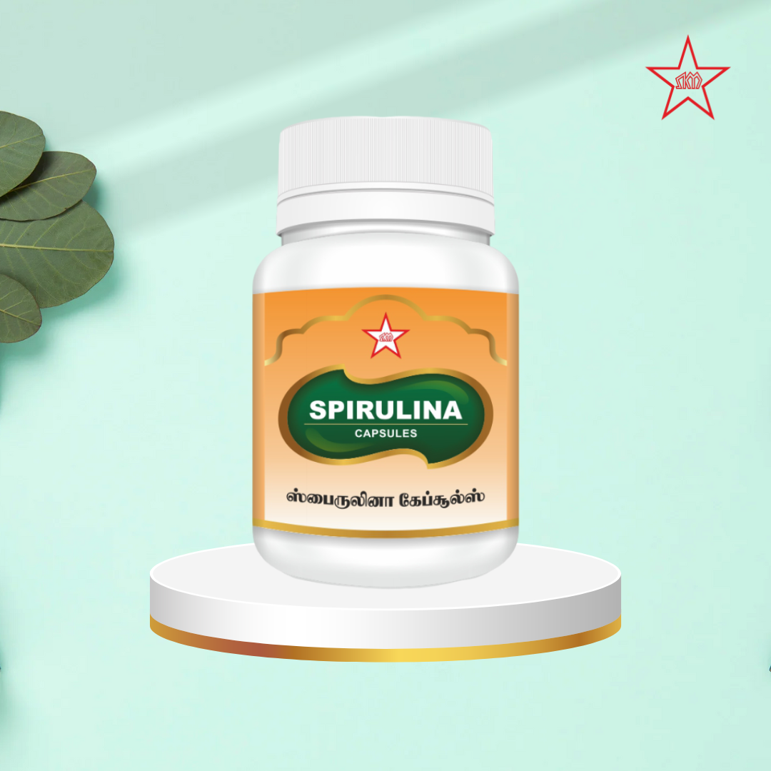 Спирулина Капсулы — 15 шт [SPIRULINA CAPSULE — 15NOS]